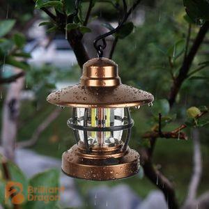 3AAA Battery 3COB mini camping lantern with metal hook
