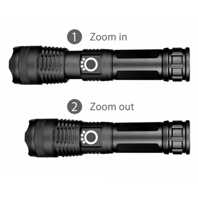 Aluminum Telescopic Zooming T6 flashlight