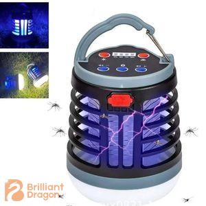 Camping lantern with mosquito killer & bluetooth speaker