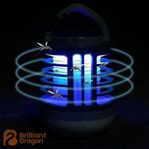 Camping lantern with mosquito killer & bluetooth speaker