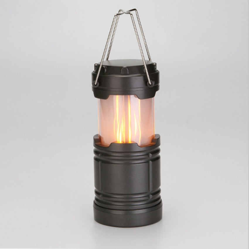 Foldable Flame Camping Light,Two Size Available