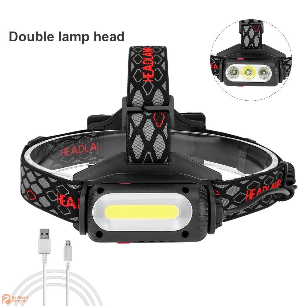 LED Headlamp Flashlight 