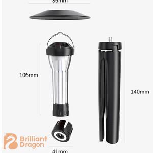 Multi function camping lamp with bracket