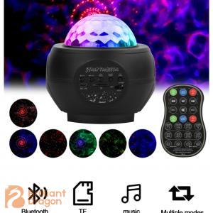 Ocease wave star night light projector