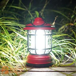 Outdoor retro 360 degree led camping lantern
