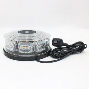 48W Waterproof Portable LED High Power Car Strobe Light with 7 Work Modes Magnet Base For Traffic Road Safety                                                                                           