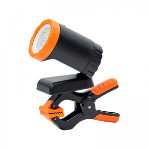 Multifunction Mini Portbale Work Lamp 3 Work Modes  with Clip Solar Panel For Working Riding 