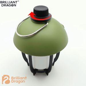 Retro Style LED Camping Lantern 3 Modes USB Rechargeable Hanging Tent Lamp Outdoor Hiking Other Camping Equipment