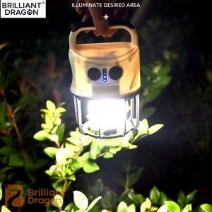 Wholesale USB Rechargeable Led Camping Lantern lamp outdoor Portable Waterproof Multifunctional LED camp lights