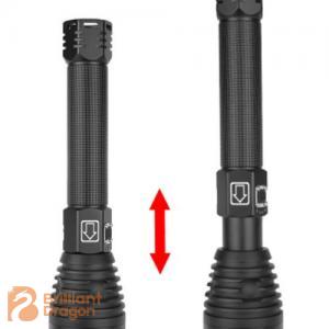  XHL90 2500lumen zoomable aluminum rechargeable torch
