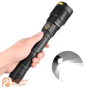 XHP70 2500lumen high power zoom flashlight